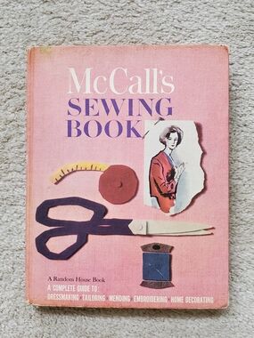 McCall's Pink Sewing Book Vintage 1963